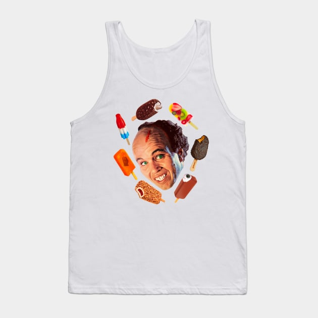 Clint Howard is the Ice Cream Man Tank Top by darklordpug